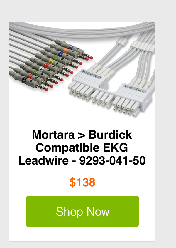Mortara > Burdick Compatible EKG Leadwire - 9293-041-50
